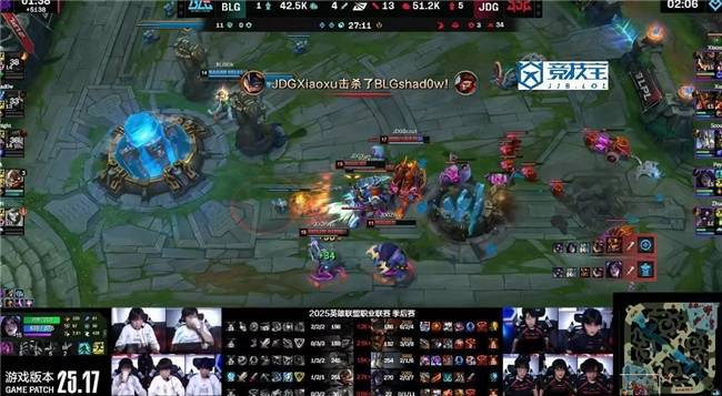 LPL:BLG讓(ràng)二追(zhuī)三力克JDG