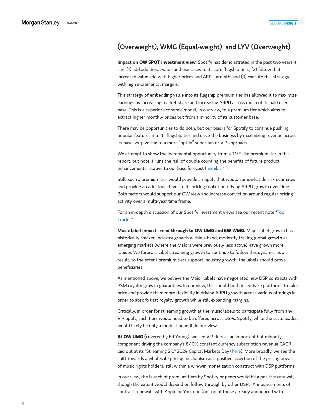 2025年中國(guó)流媒(méi)体音(yīn)乐市场的高端化机遇报告(英文版)-Morgan Stanley