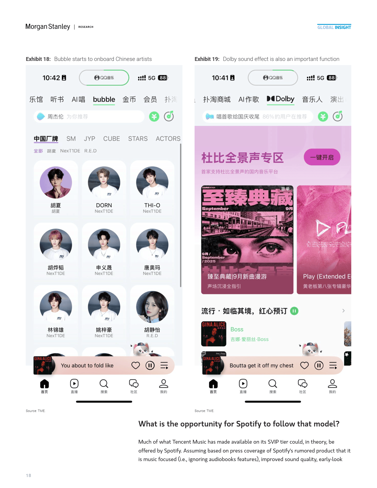 2025年中國(guó)流媒(méi)体音(yīn)乐市场的高端化机遇报告(英文版)-Morgan Stanley